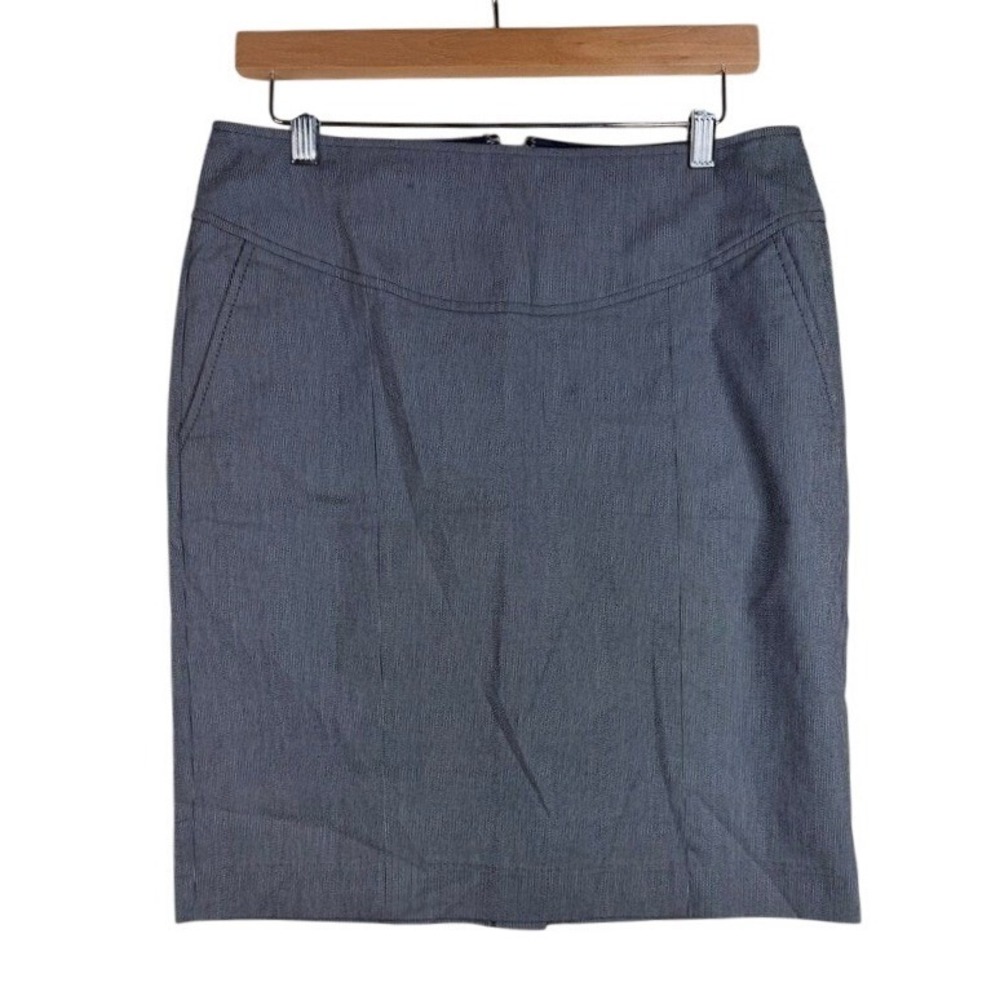 Banana Republic Womens Pencil Skirt Size 8 Stretch Blue